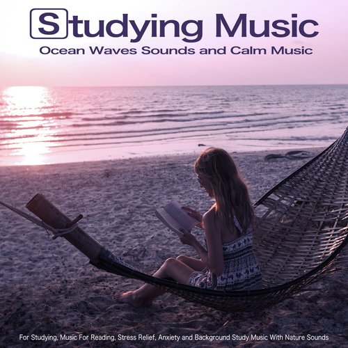 Studying Music: Ocean Waves Sounds and Calm Music For Studying, Music For Reading, Stress Relief, Anxiety and Background Study Music With Nature Sounds