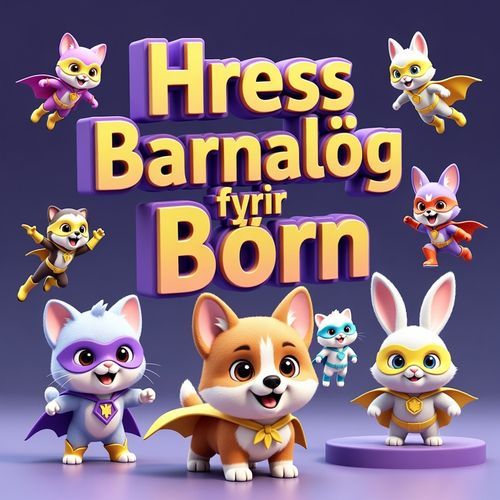 Vondur Búmm Pensill - Dansaðu og Syngdu – Hress Barnalög fyrir Börn cover art