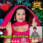 Happy Birthday To You Sanu Hamesha Khush Ladla Rijo