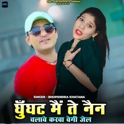 घुंघट मै ते नैन चलावे