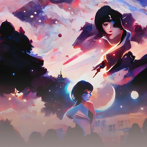 glass of champagne cover art