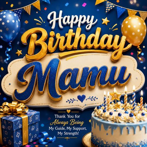 Happy Birthday Mamu