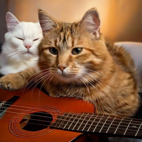 Melodic Whiskers: Guitar Music for Cats