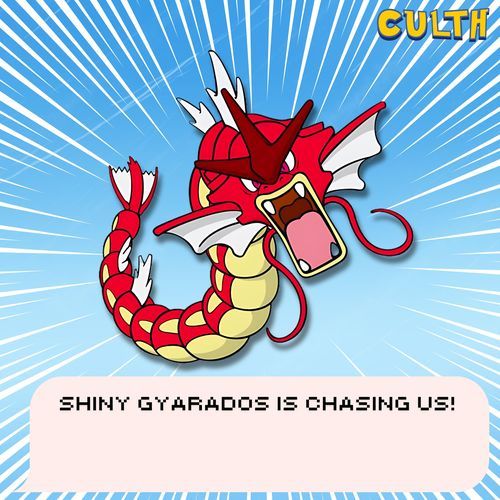 Shiny Gyarados is Chasing Us!