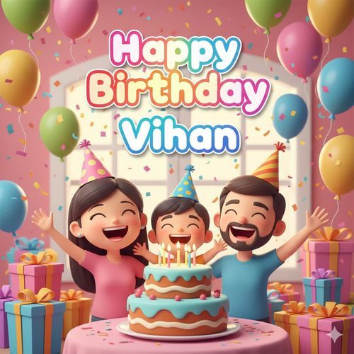 happy birthday vihan