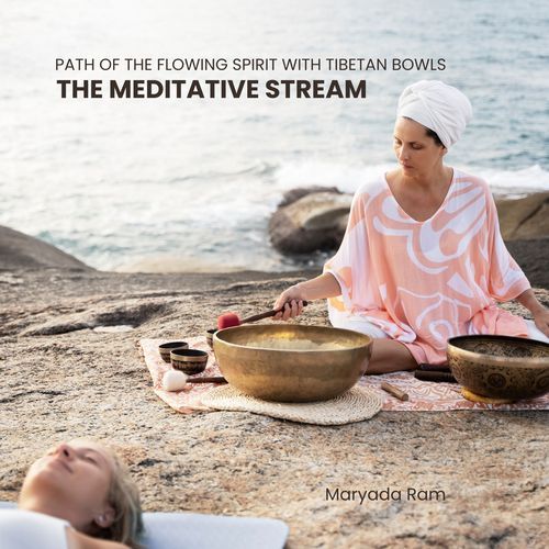 The Meditative Stream (Path of the Flowing Spirit with Tibetan Bowls)_poster_image