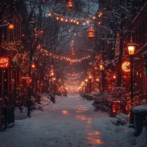 Peaceful Snowy Lo-Fi