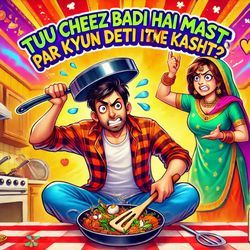 Tuu Cheez Badi Hai Mast Par Kyun Deti Itne Kasht ?-HkVdQTNCB1g