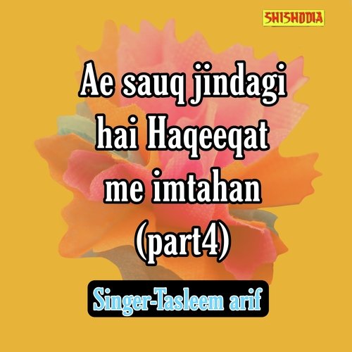 Ae sauq jindagi hai haqeeqat me imtahan part 4