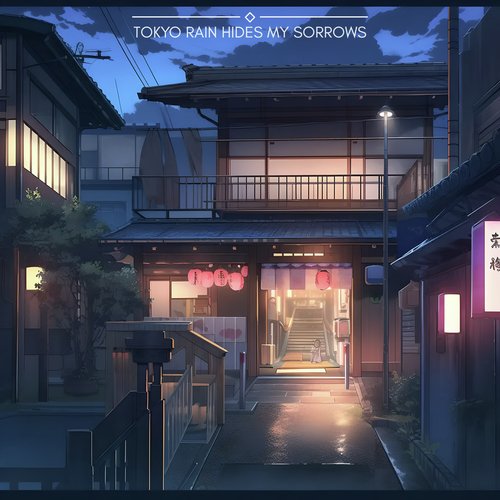 tokyo rain hides my sorrows