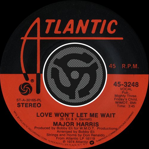 Love Won't Let Me Wait / After Loving You [Digital 45]