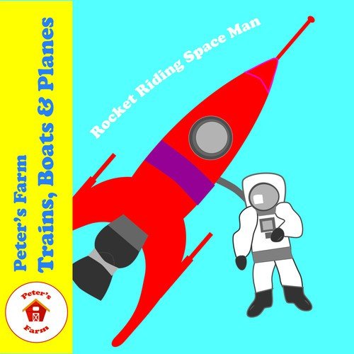 Rocket Riding Space Man