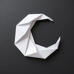 Paper Moon Origami Static