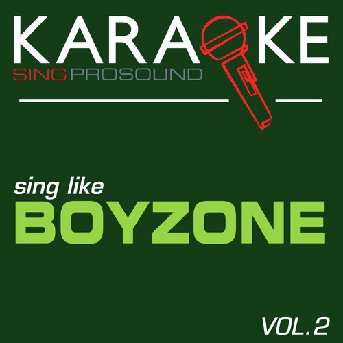 Karaoke in the Style of Boyzone, Vol. 2