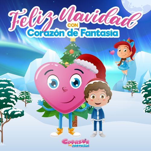Feliz Navidad con Corazón de Fantasía cover art