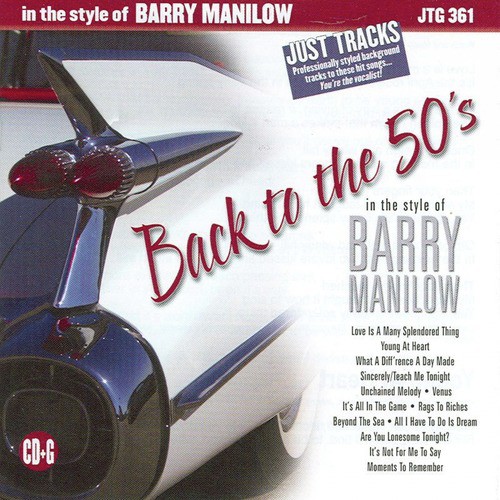 Just Tracks: Barry Manilow - Back to the 50s