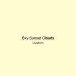 Sky Sunset Clouds artwork