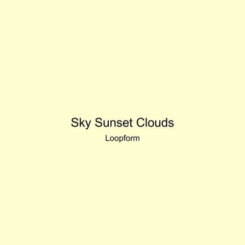Sky Sunset Clouds