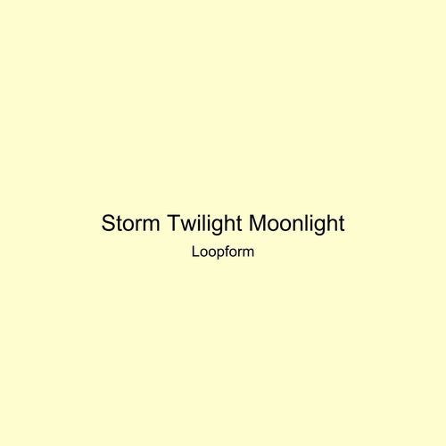 Storm Twilight Moonlight