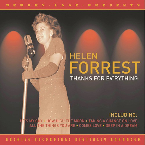 I Had The Craziest Dream Lyrics - Helen Forrest - Only on JioSaavn