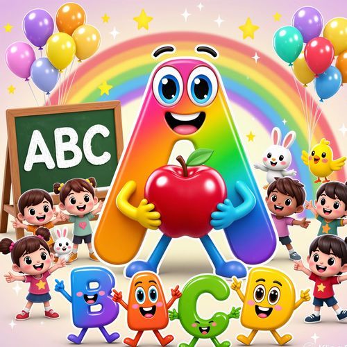 A for Apple (Alphabet Song) cover art