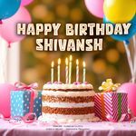 Happy Birthday Shivansh