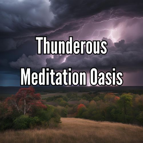 Thunderous Meditation Oasis - Thunderstorm ASMR for Mindfulness