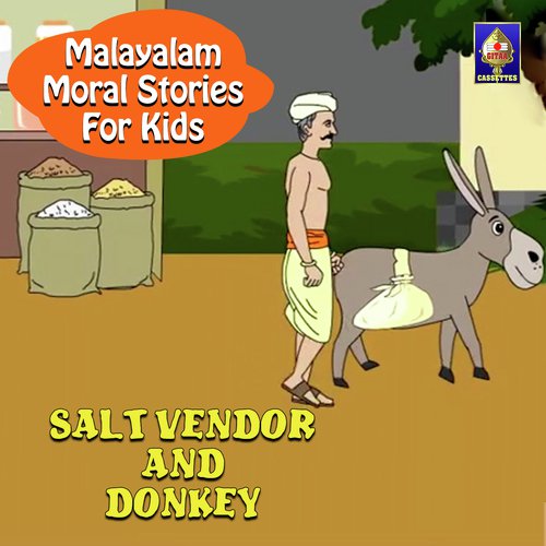 Malayalam Moral Stories for Kids - The Salt Vendor And The Donkey
