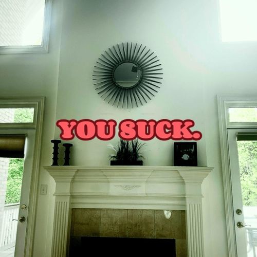 YOU SUCK.
