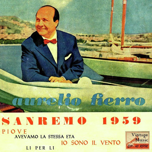 Vintage Italian Song Nº 31 - EPs Collectors, "San Remo 1959"