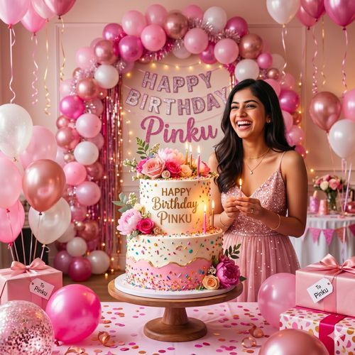 HAPPY BIRTHDAY PINKU