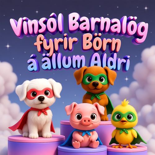 Appelsínugulur Púði Læra cover art