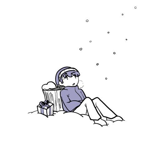 Snowfall cover art
