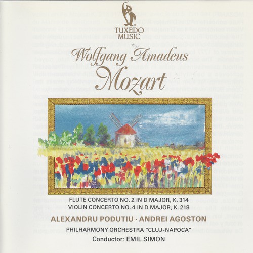 Mozart: Flute Concerto No. 2, K. 314 & Violin Concerto No. 4, K. 218