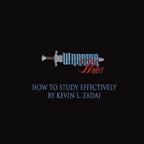Warrior Notes: How to Study Effectively