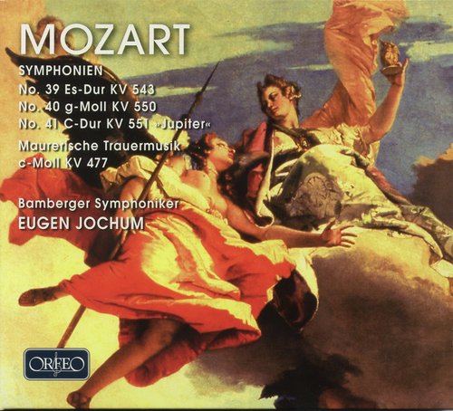 Mozart: Symphonies Nos. 39-41 & Maurerische Trauermusik, K. 477