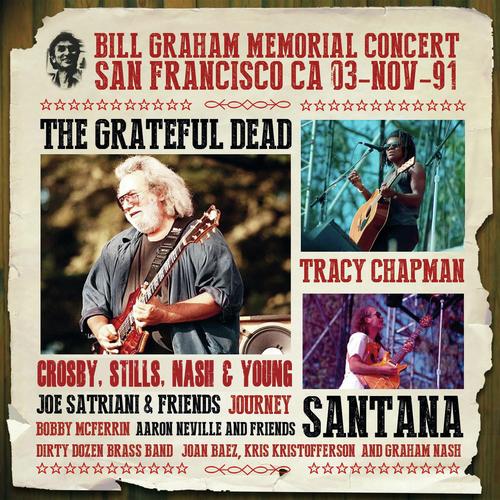 Bill Graham Memorial Concert, San Francisco CA (3 Nov '91)