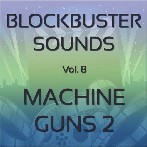 Gun Submachine Gun Automatic 9mm Sterling Burst Distant Perspective 03 Warfare Sound, Sounds, Effect, Effects