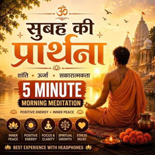 5 Min Morning Prayer | Positive Energy & Inner Peace