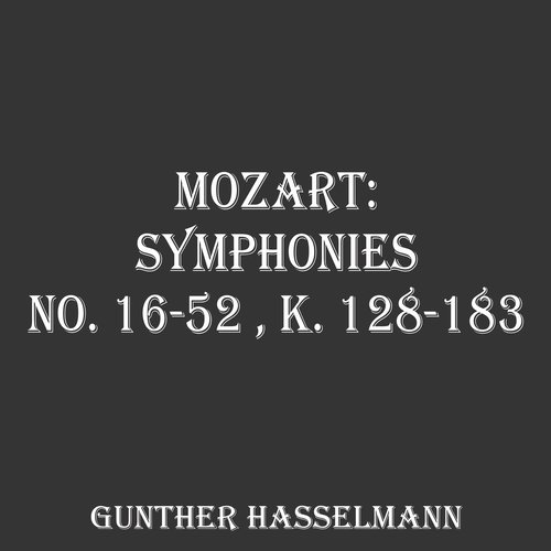 Symphony No. 20 in D Major, K133: III. Menuetto cover art