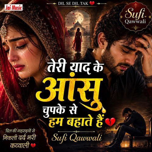 Teri Yaad Ke Aansu Chupke Se Hum Bahate Hain