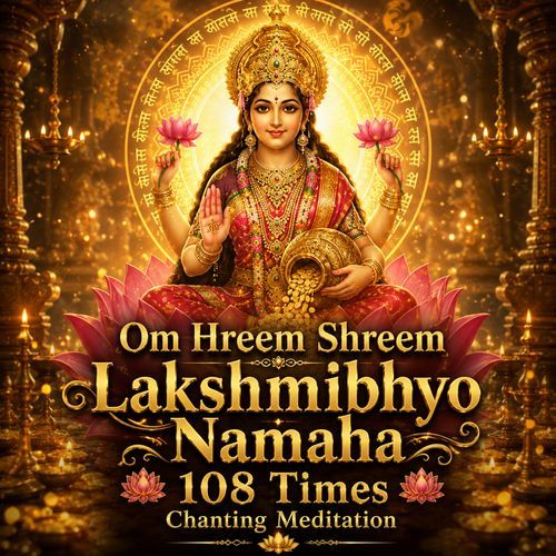 Om Hreem Shreem Lakshmibhyo Namaha 108 Times Chanting Meditation