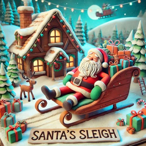 Santa's Sleigh_poster_image