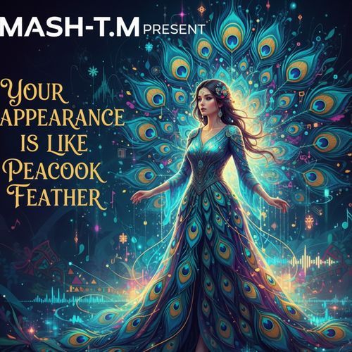 Your appearance is like peacock feather