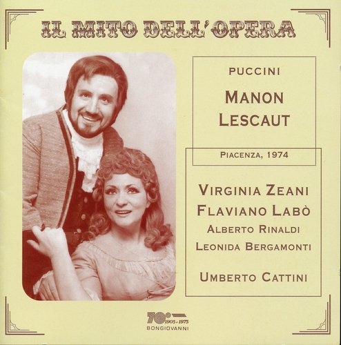 Il mito dell'opera: Manon Lescaut (Live)