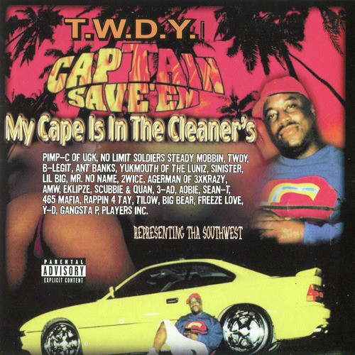 T.W.D.Y. Captain Save'em My Cape Is in the Cleaners