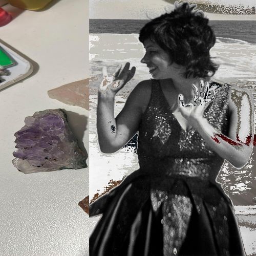 na minha mente eu imagino cenários lindos