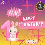 Happy 1st Birthday