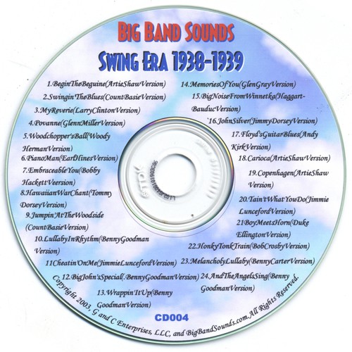 Swing Era 1938-1939 Cd004
