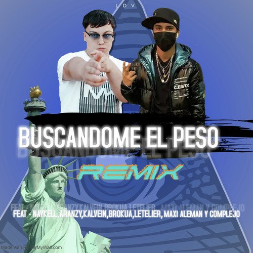 BUSCANDOME EL PESO RMX cover art